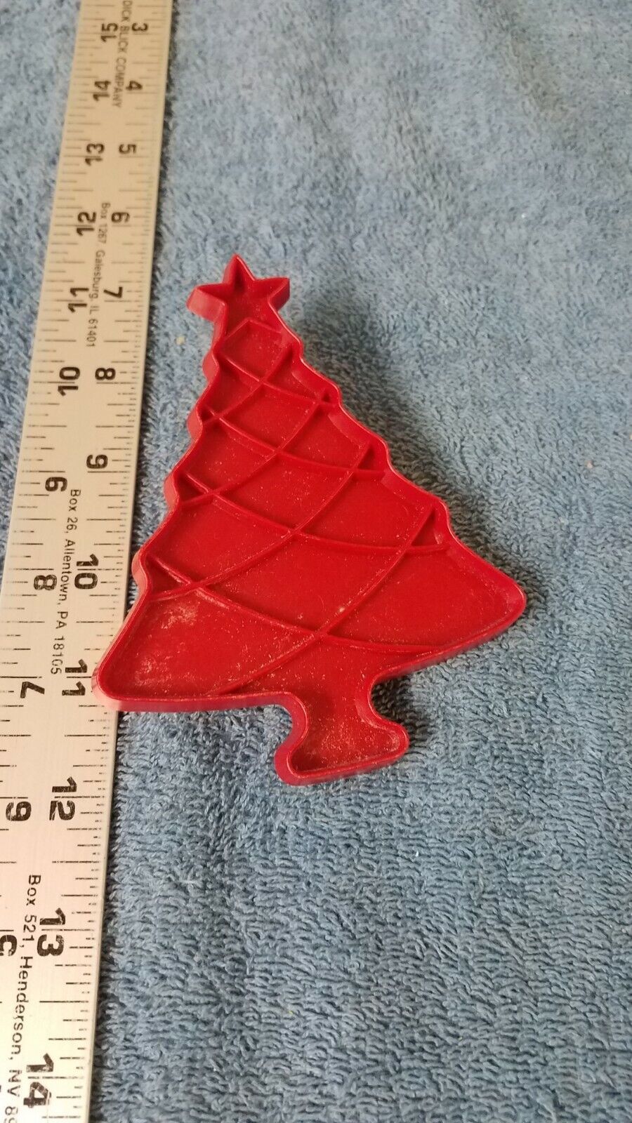 Three Vintage Tupperware Cookie Cutters in Different Holiday