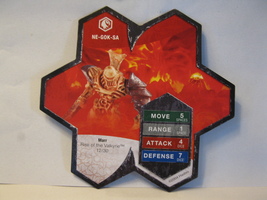 2004 HeroScape Rise of the Valkyrie Board Game Piece: Ne-Gok-Sa Army Card  - $1.50