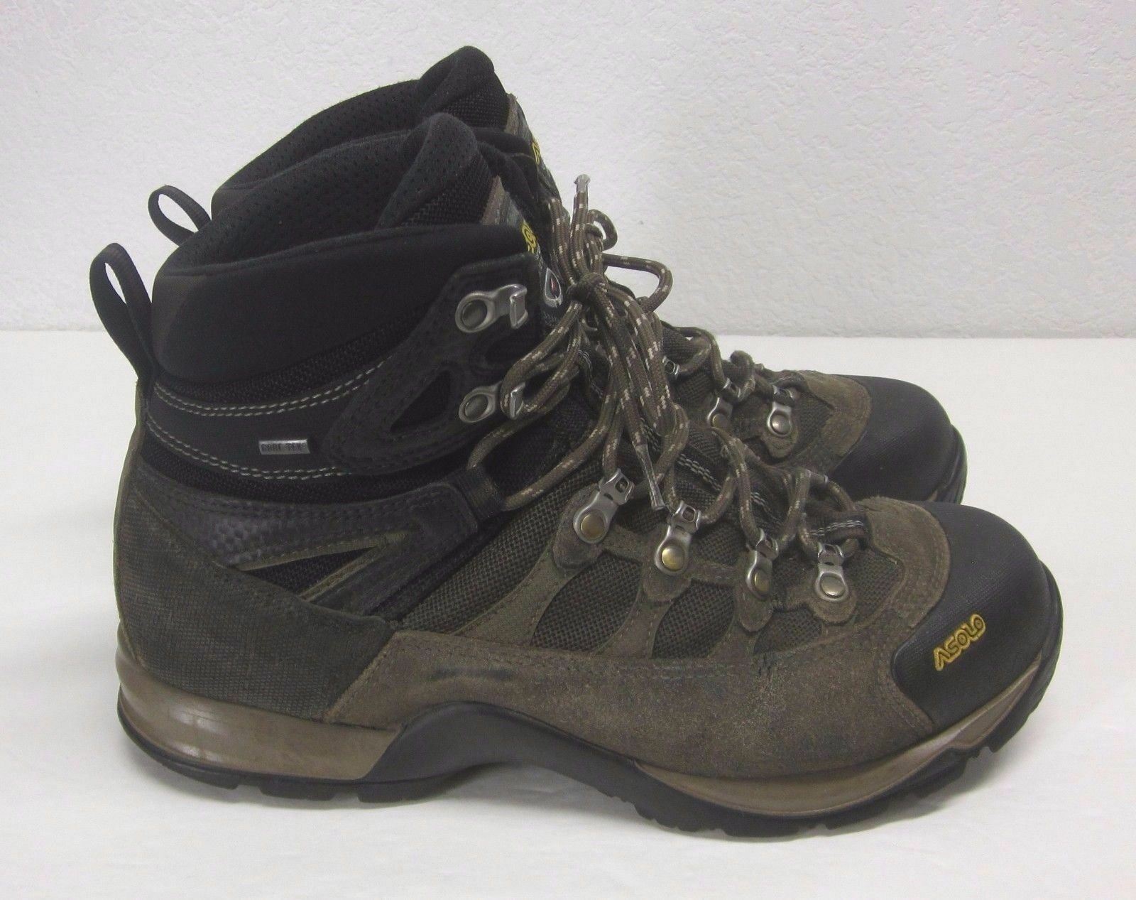ASOLO STYNGER GTX LACER ANKLE BOOTS WOMEN'S (10) GORE-TEX SUEDE HIKING ...