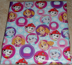 Paw Patrol Christmas Kids Wrapping Paper 20 sq ft Roll - $1.50