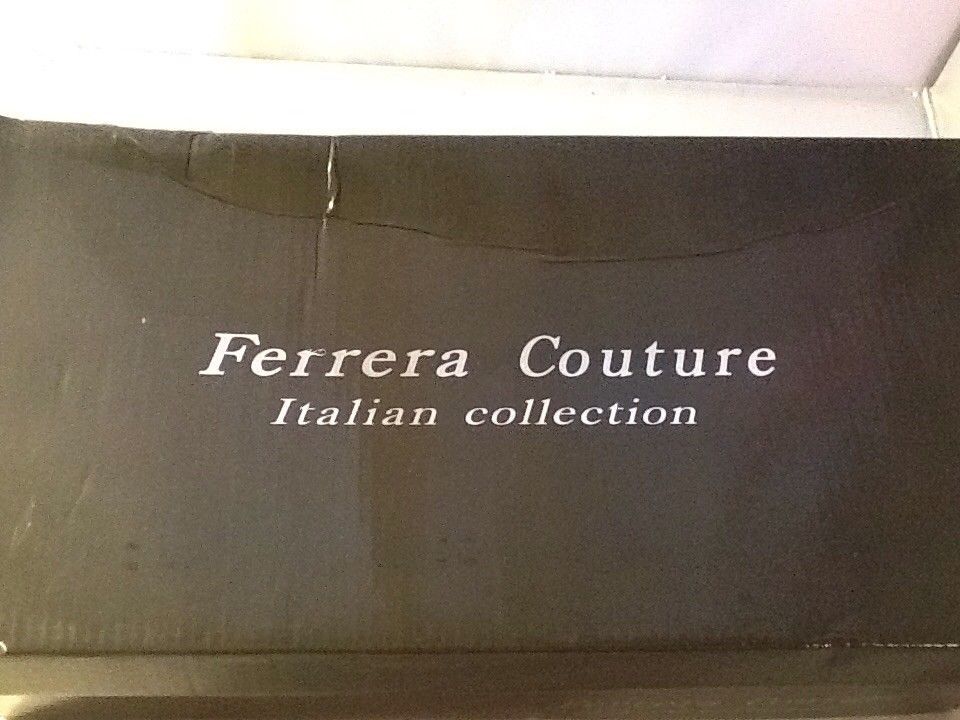 Ferrera Couture Italian Collection Mens Black Slip On Shoes Size 9 Marco