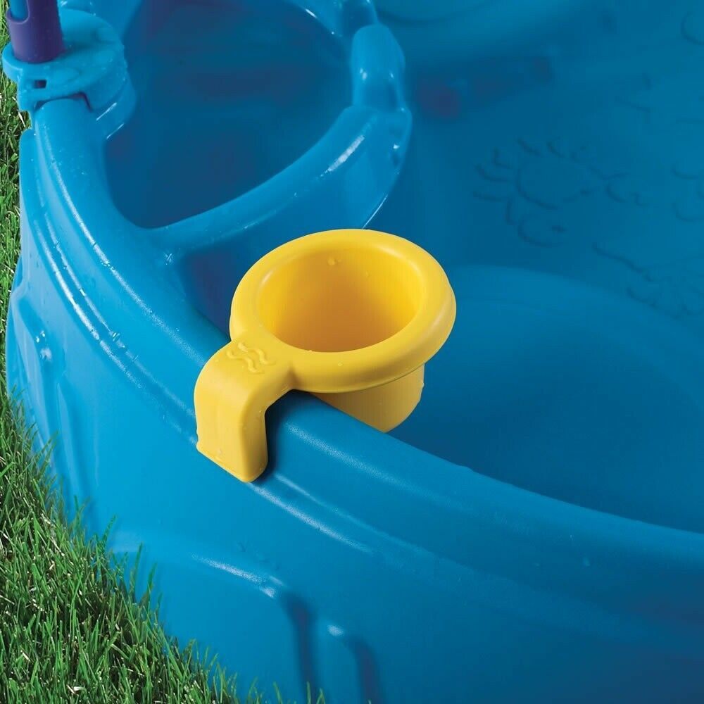 Kids Inflatable Pool Kiddie Baby Blow Up Above Ground Play Shade Center