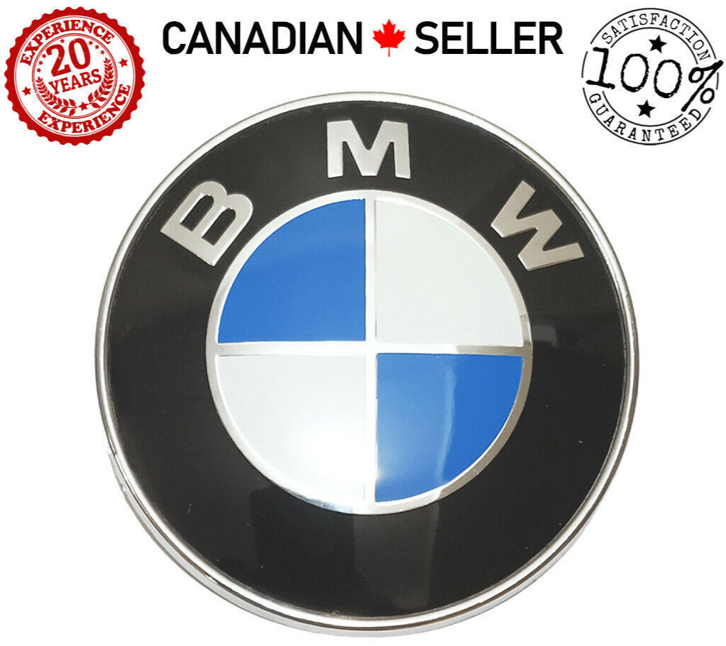 BMW 78mm Fender Trunk Lid Emblem Side Grille Rear Badge Roundel Z3 E65