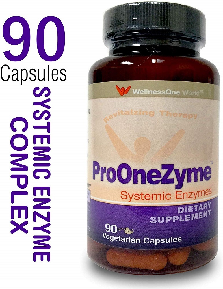 ProOneZyme Best Proteolytic Systemic Enzymes Supplement with