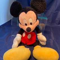 Walt Disney World Park Mickey Mouse Doll Plush Toy 19&quot; Stuffed Animal Cl... - $12.19