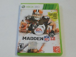 Madden NFL 12 (Microsoft Xbox 360, 2011) Classé E-Everyone EA SPORTS D&#39;O... - $15.73