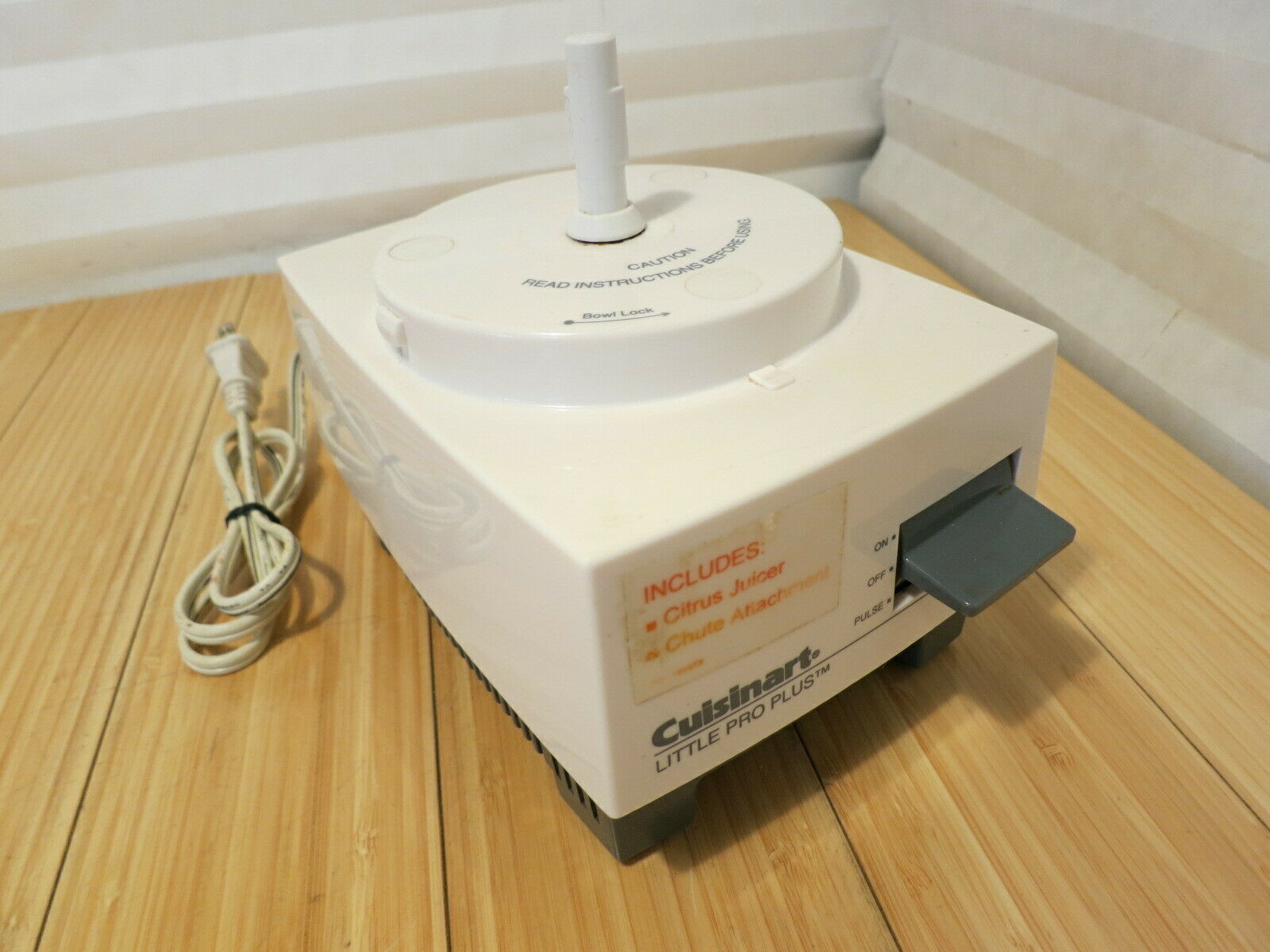 cuisinart little pro plus juicer