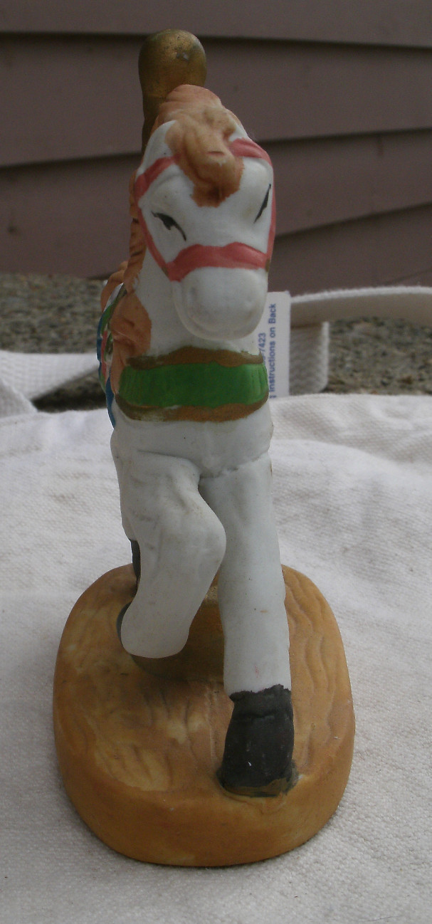 carousel horse figurine