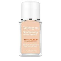 Neutrogena SkinClearing Foundation for Acne, Nude, 1 fl. oz.. - $29.69