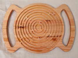 Hand maze educational game for child made wood environmentally friendly ... - $82.80