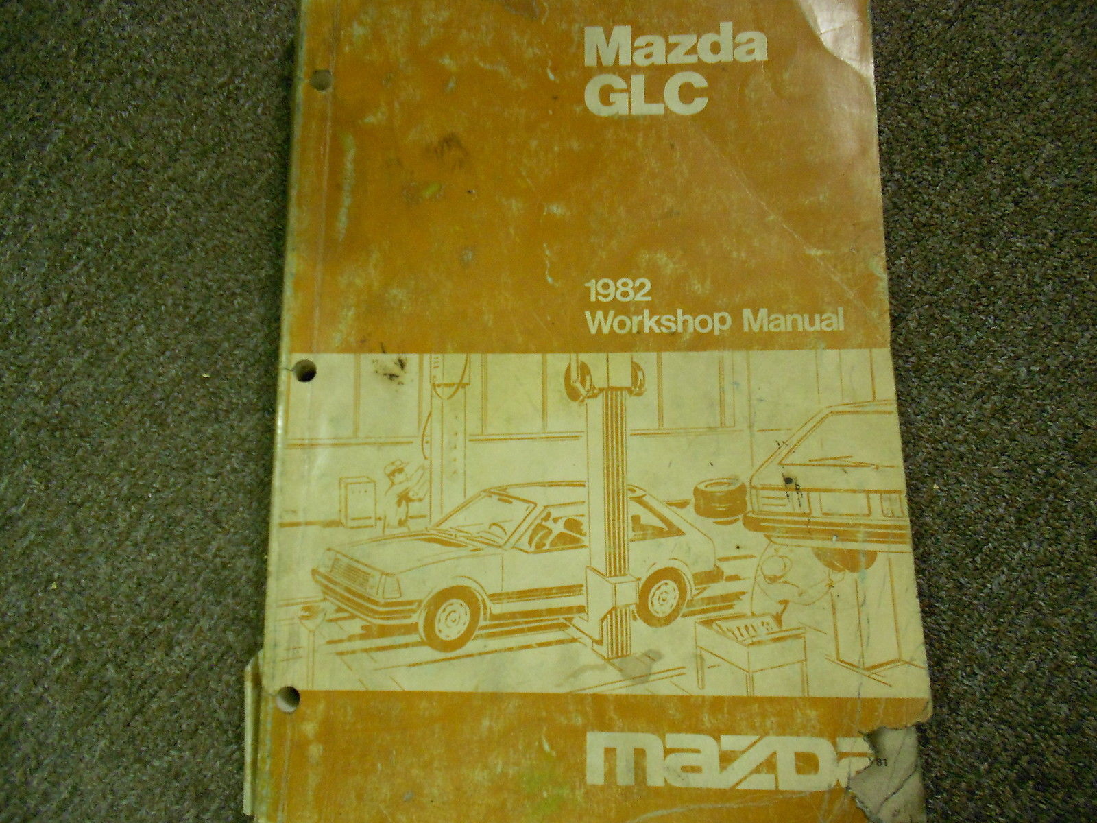 1982 Mazda GLC Service Repair Shop Manual FACTORY DEALERSHIP OEM BOOK 82 -  $7.42