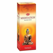 HEM Meditation Masala Incense Sticks Fragrance Pack of 6 Essences 120 Sticks - $16.72