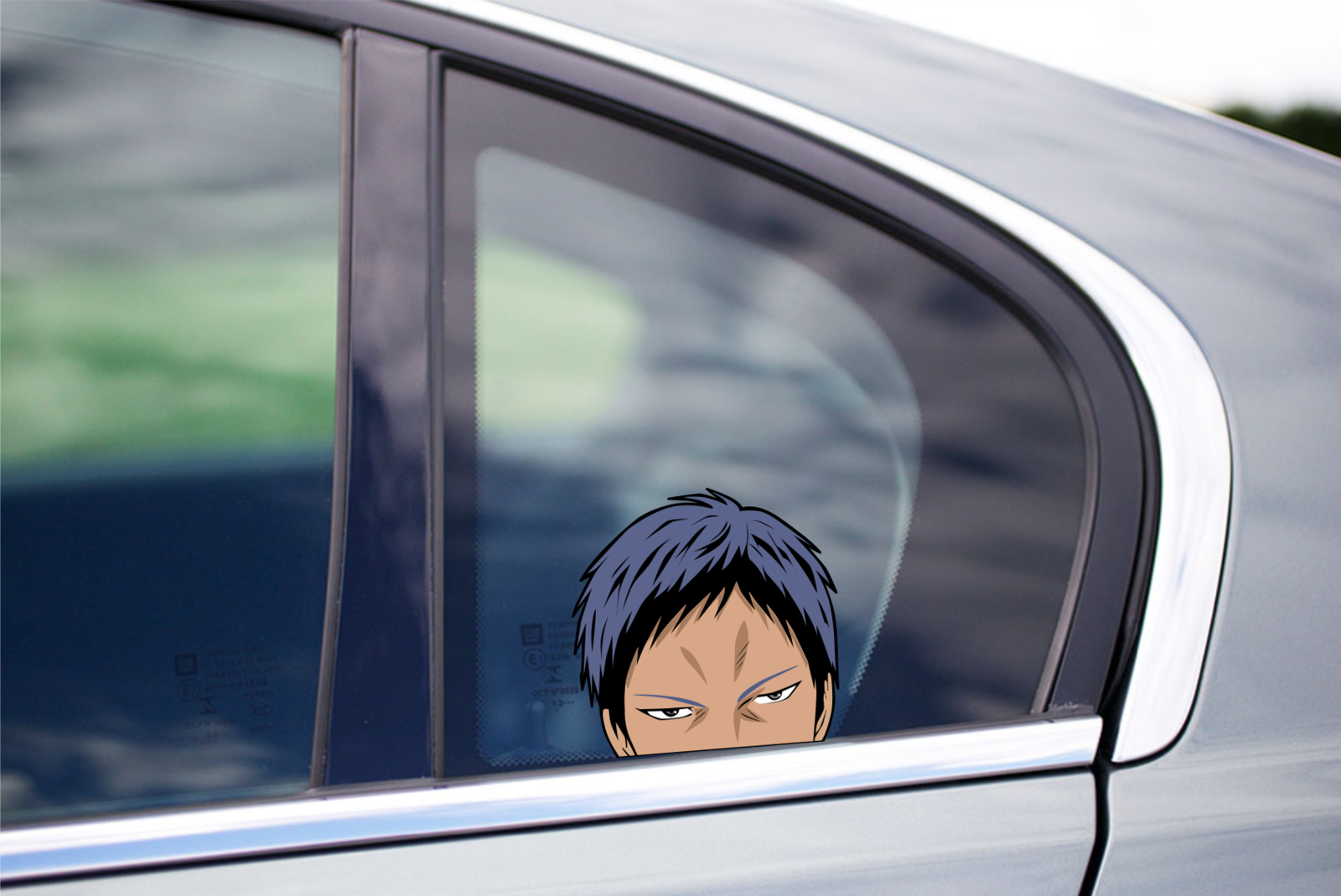 Aomine kuroko basketball Car Bumper Window Vinyl Decal Anime Sticker in the zone