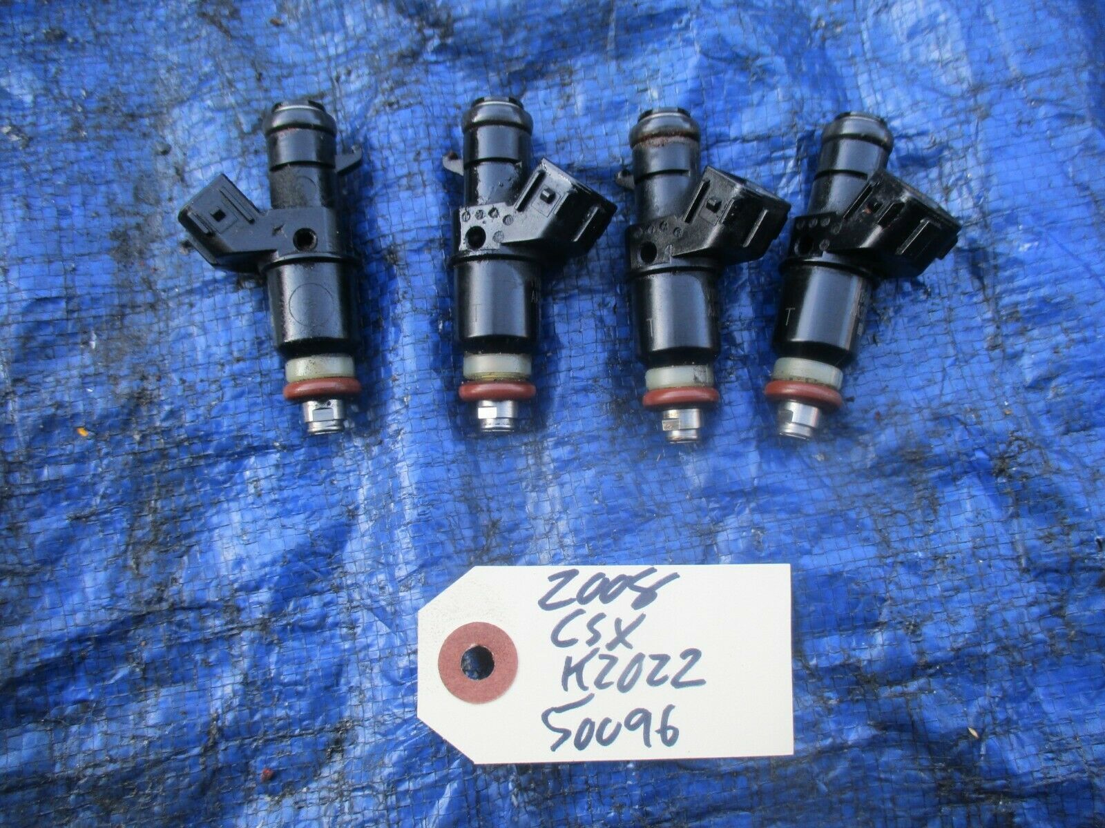 0608 Acura CSX K20Z2 fuel injector assembly set NYB08 AAST engine