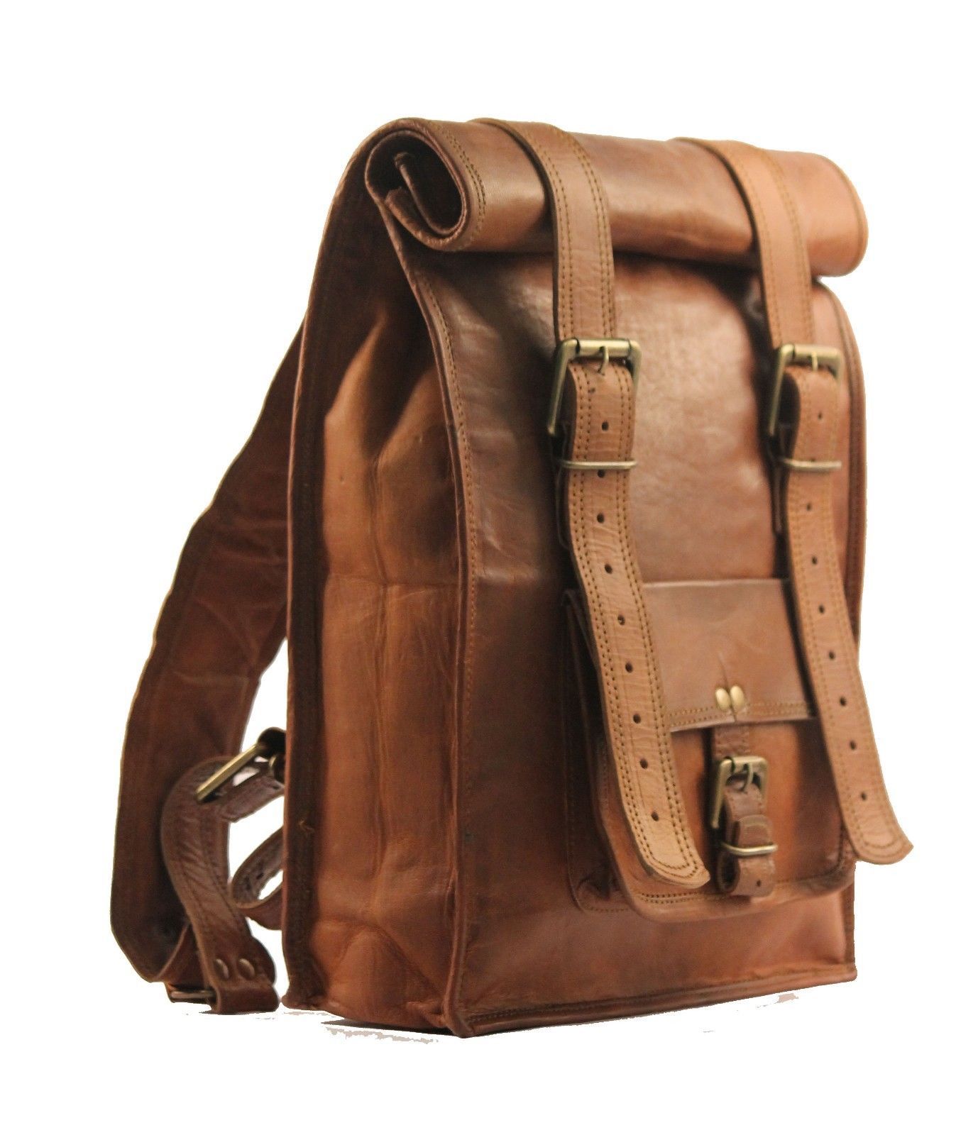 Big Leather Sling Bag For Men Small Running Sport Travel Vintage Backpack - Women&#39;s Bags & Handbags