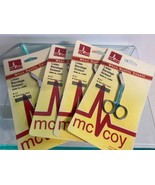 Lot Of Four McCoy Quality Lister 3.5 inch Bandage Scissors - $19.79