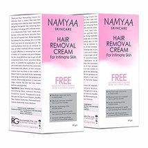 Namyaa Hair Removing Cream for Intimate Skin with After Wax Soothing Ser... - $25.99