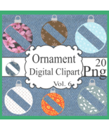 Ornament Digital Clipart Vol. 6 - $1.35