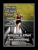 Alex Morgan Inspirational Soccer Motivation Quote Poster Print, ATTITUDE, EFFORT - $22.99+