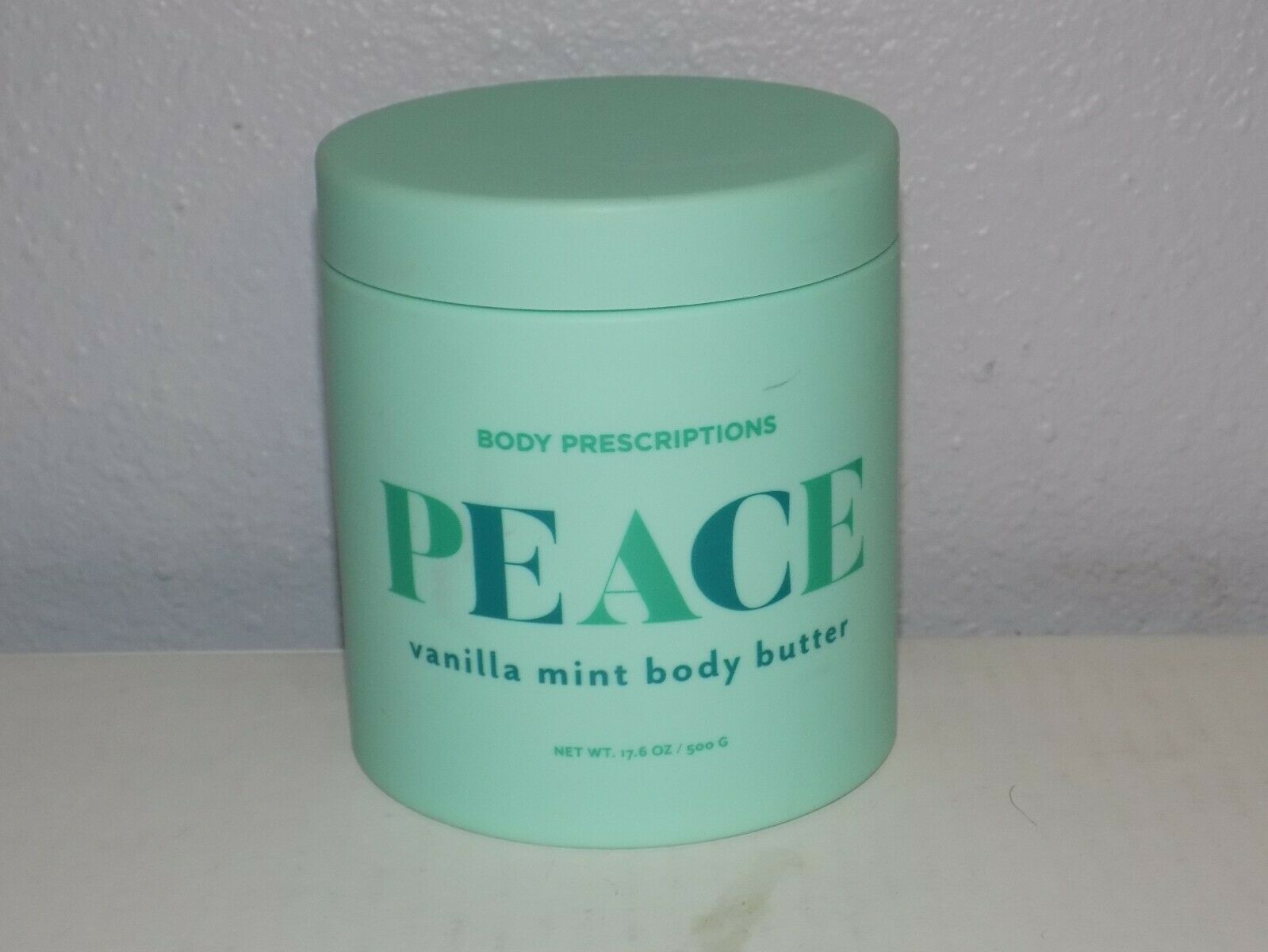Body Prescriptions Peace Vanilla Mint Body Butter 17.6 oz Moisturizers