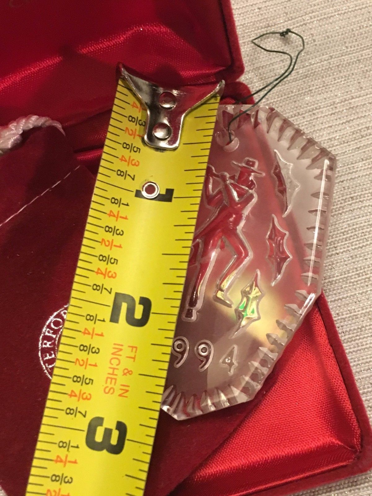 1994 Waterford Crystal Twelve Days Christmas Ornament Pipers Piping 1994 Waterford Crystal Twelve Days Christmas Ornament Pipers Piping