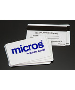 Micros Employee Access Magnetic Swipe Cards (10 Pack) High Quality - NEW - $19.79