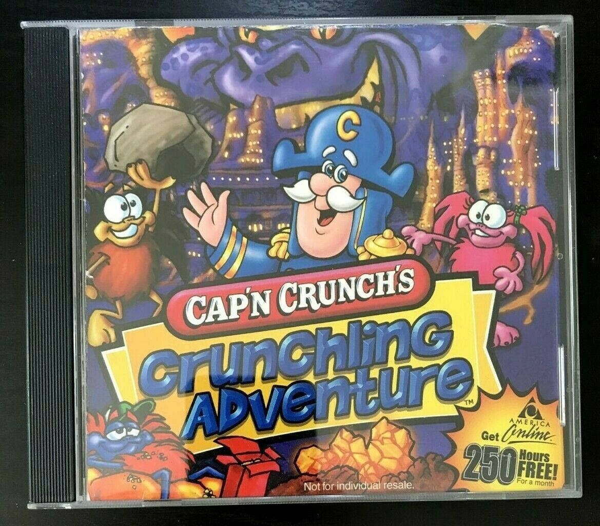 cap n crunch computer game
