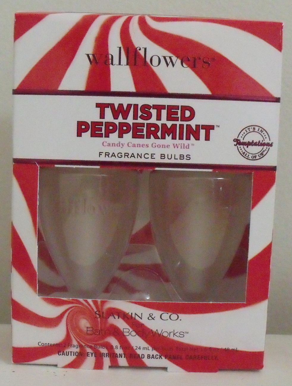 Bath and Body Works New Twisted Peppermint Wallflower Refill Air