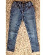  Vigoss Womens Bling Blue Jeans Size 31x33 Dublin Slim Boot Cut - $22.72