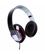 Sunbeam SBF-2012 Stereo Bass Foldable adjustable Headphones with mic Bla... - $36.99