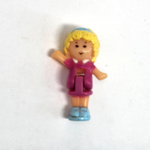 VINTAGE 1992 BLUEBIRD POLLY POCKET STAMPIN&#39; SCHOOL REPLACEMENT DOLL GIRL... - $18.49
