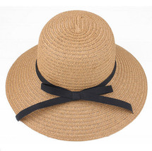 New sale summer wide brim beach sun headdress straw floppy elegant bohemia hat thumb200