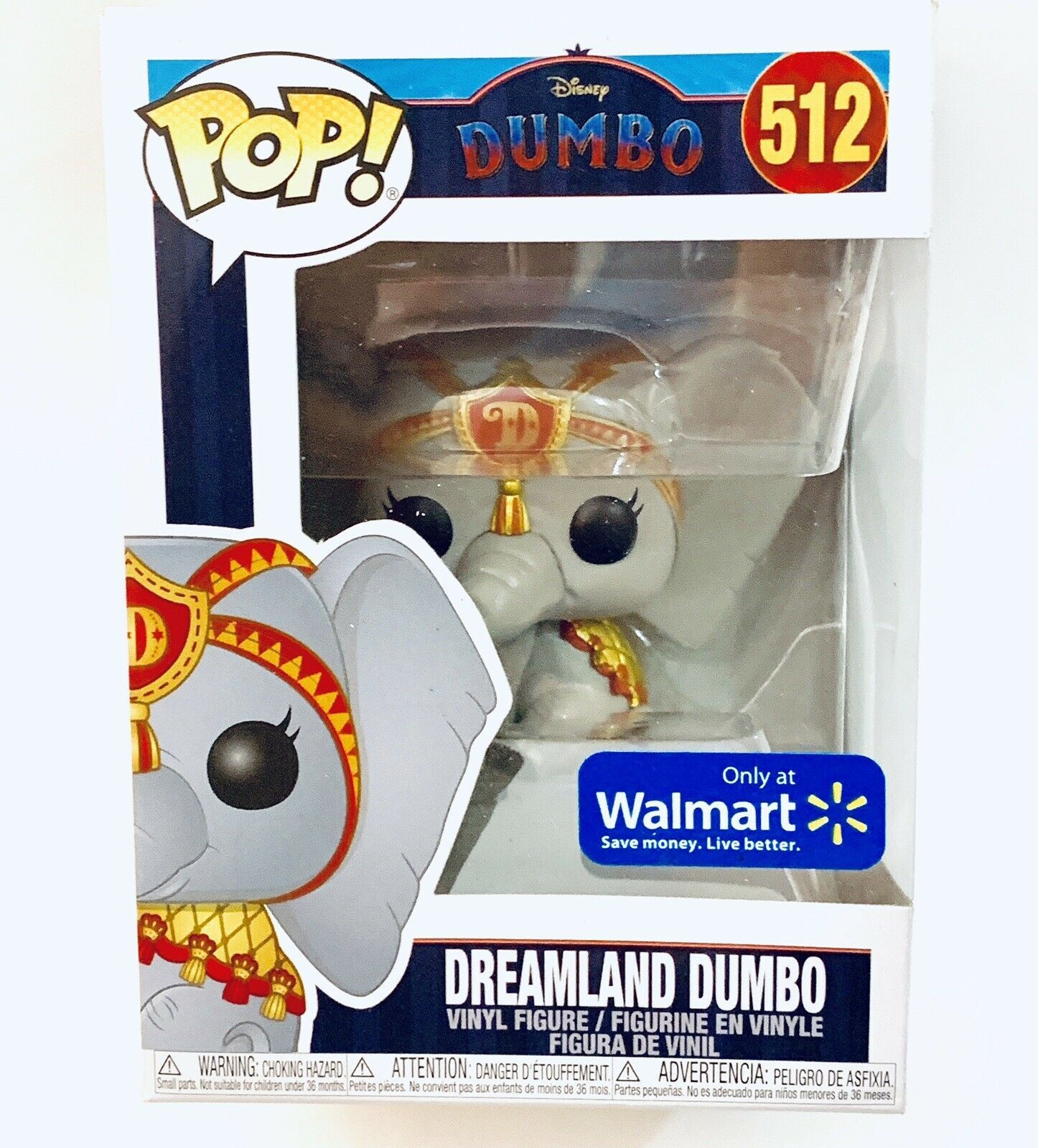 metallic dumbo funko pop