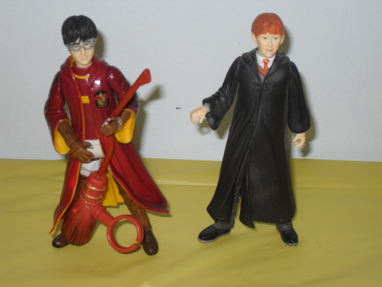 2001 Harry Potter 3 Headed Fluffy Dog & 2 Harry Potter Figures - Action ...