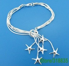 .925 sterling silver bracelets sand dollar charm FREE SHIPPING - $15.99