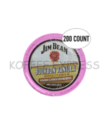 Jim Beam Bourbon Vanilla Single Serve Coffee, 200 count, Keurig 2.0 Comp... - $89.99