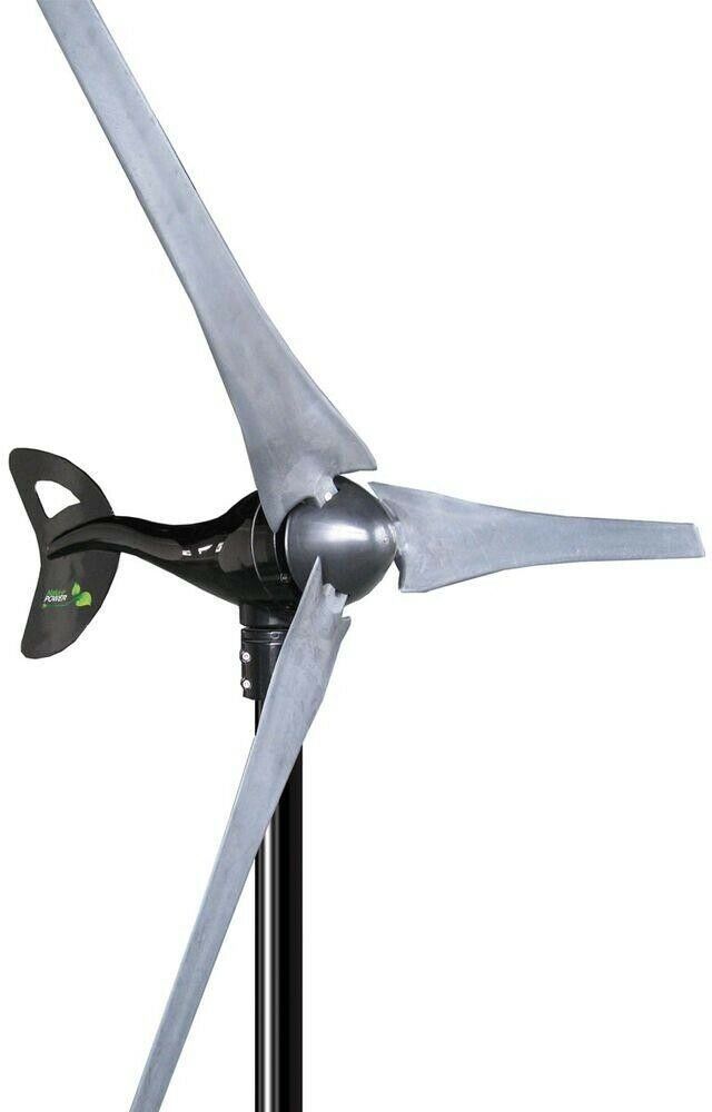 Wind Turbine Power Generator 400Watt Carbon Fiber Blades for 12Volt Systems Wind Generators