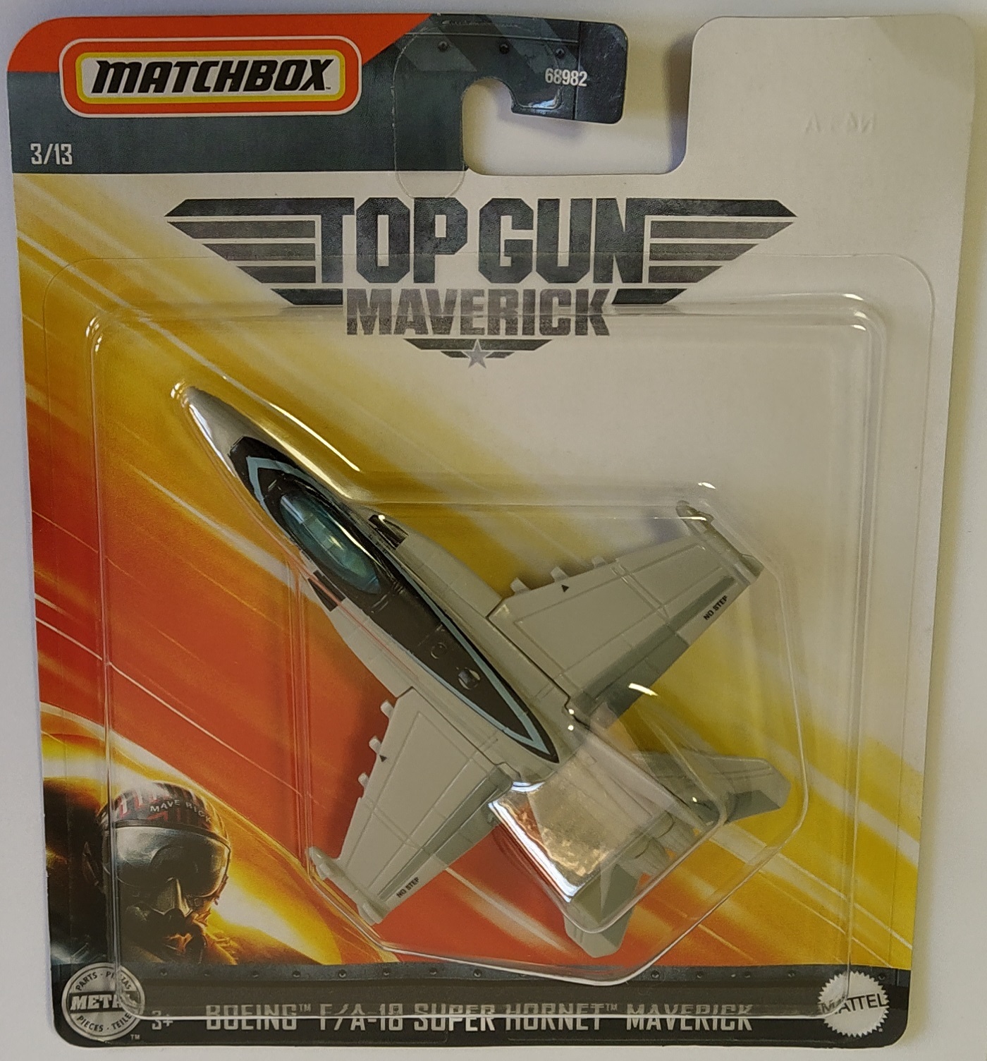 Matchbox Sky Busters Top Gun F/A-18 Super Hornet Maverick 3/13