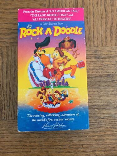 Rock A Doodle VHS - VHS Tapes