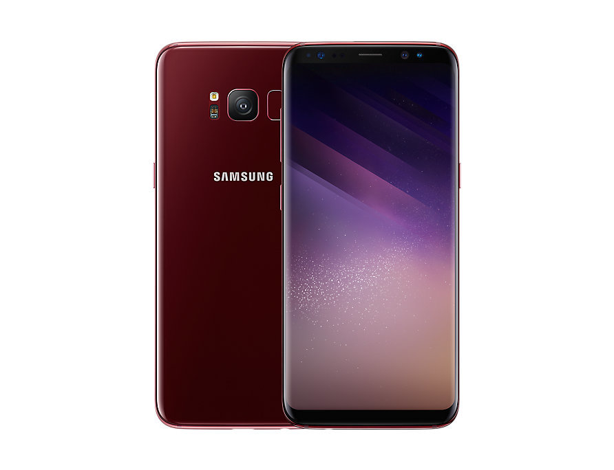 Used Samsung Galaxy S8 Unlocked Burgundy Red - Cell Phones & Smartphones