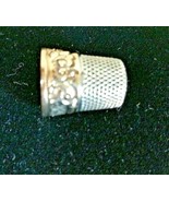 Ketchell &amp; McDougall Antique 14K Gold and Sterling Silver Thimble # 7 - $289.99