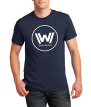 Westworld navy blue t shirt model thumb200