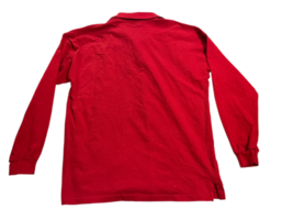 Vintage Red Carmel Polo Club Long Sleeve Shirt Made in USA Cotton Men Sz XL Golf image 8