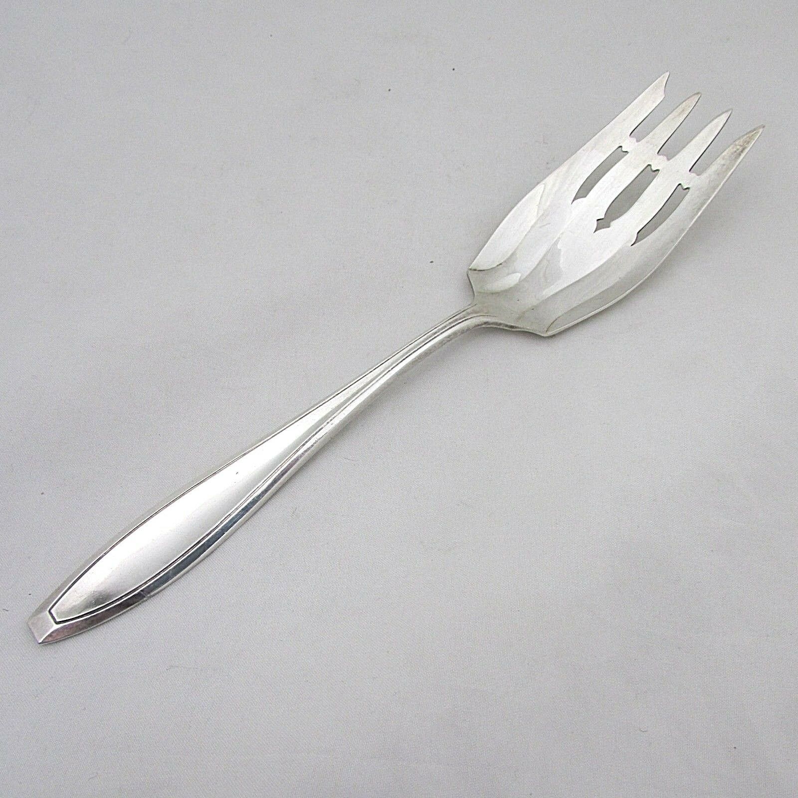 Oneida Simeon & Geo Rogers Medium Solid Cold Meat Serving Fork ADONIS 8 1/8" - $6.72