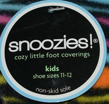Snoozies Brand 200-182MK Hot Zebra Multi Color Kids House Slipper Size 11 12 image 3