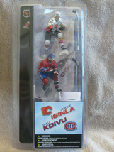 Jarome Iginla &amp; Saku Koivu 2003 NHL McFarlane Mini Set 2-pack NEW - $9.99