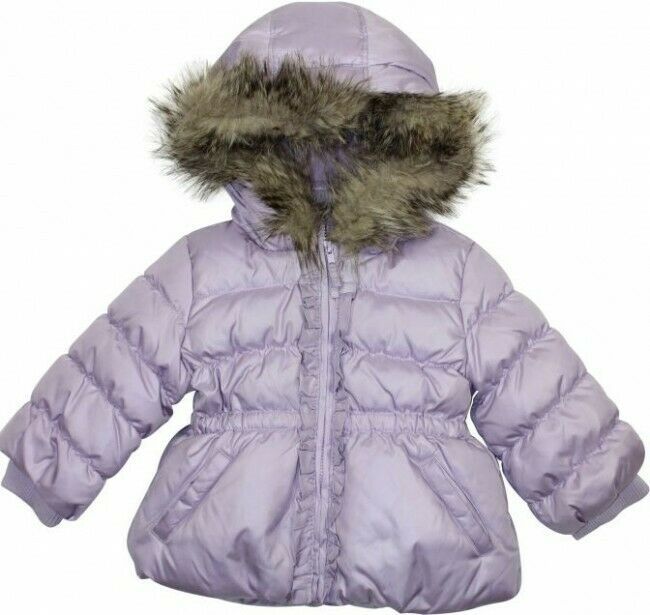 BABY GAP Toddler 1218 months Jacket Puffer Coat Faux Fur Hood Other Clothing, Shoes & Accessories