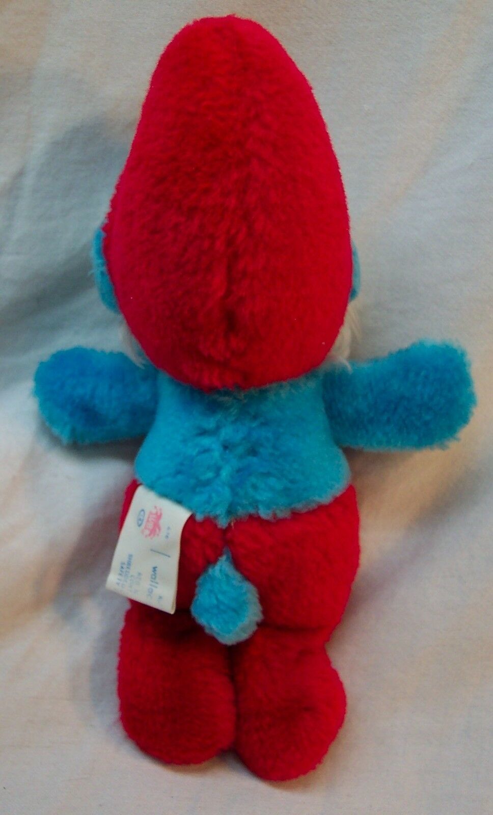 vintage papa smurf stuffed animal