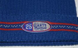 Reebok NFL Licensed New York Giants Blue Classic Winter Cap image 3