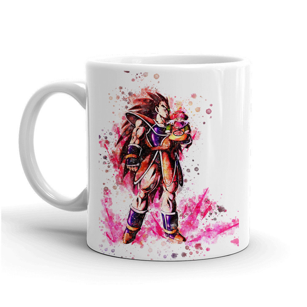 Dragon Ball Z Super Anime Coffee Mug 11oz Goku Vegeta Gift Tea Cup 